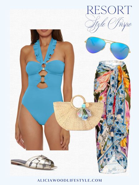 Dreaming of sandy beaches, turquoise blue waters and warm sun filled days?   This beautiful blue one piece will be perfect!

 

#LTKSeasonal #LTKstyletip #LTKover40