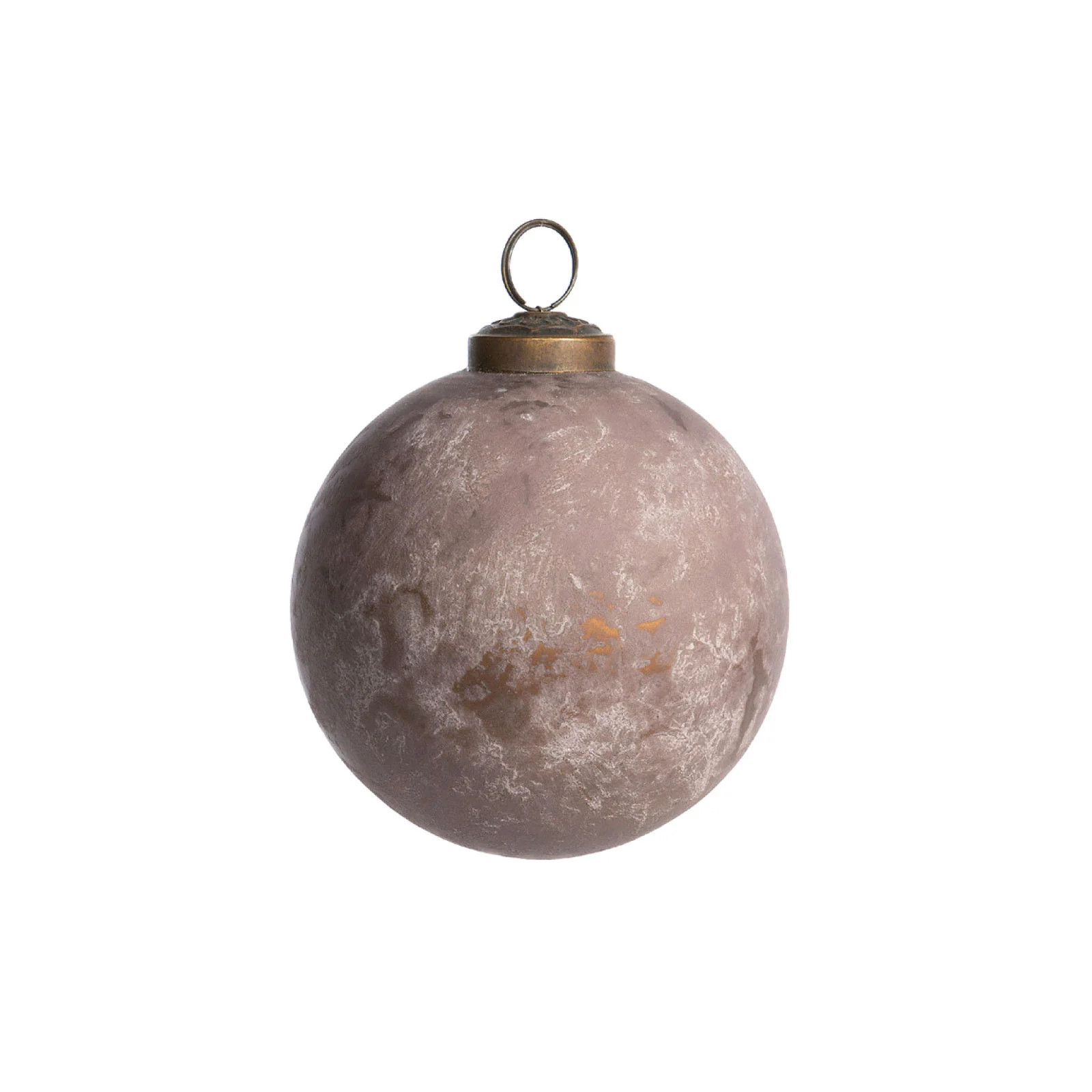 Matte Amethyst Ball Ornament | Brooke and Lou