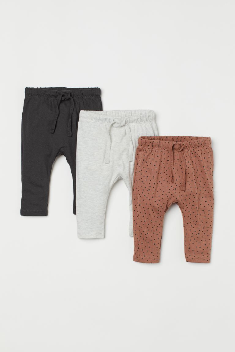 3-pack Jersey Pants | H&M (US + CA)