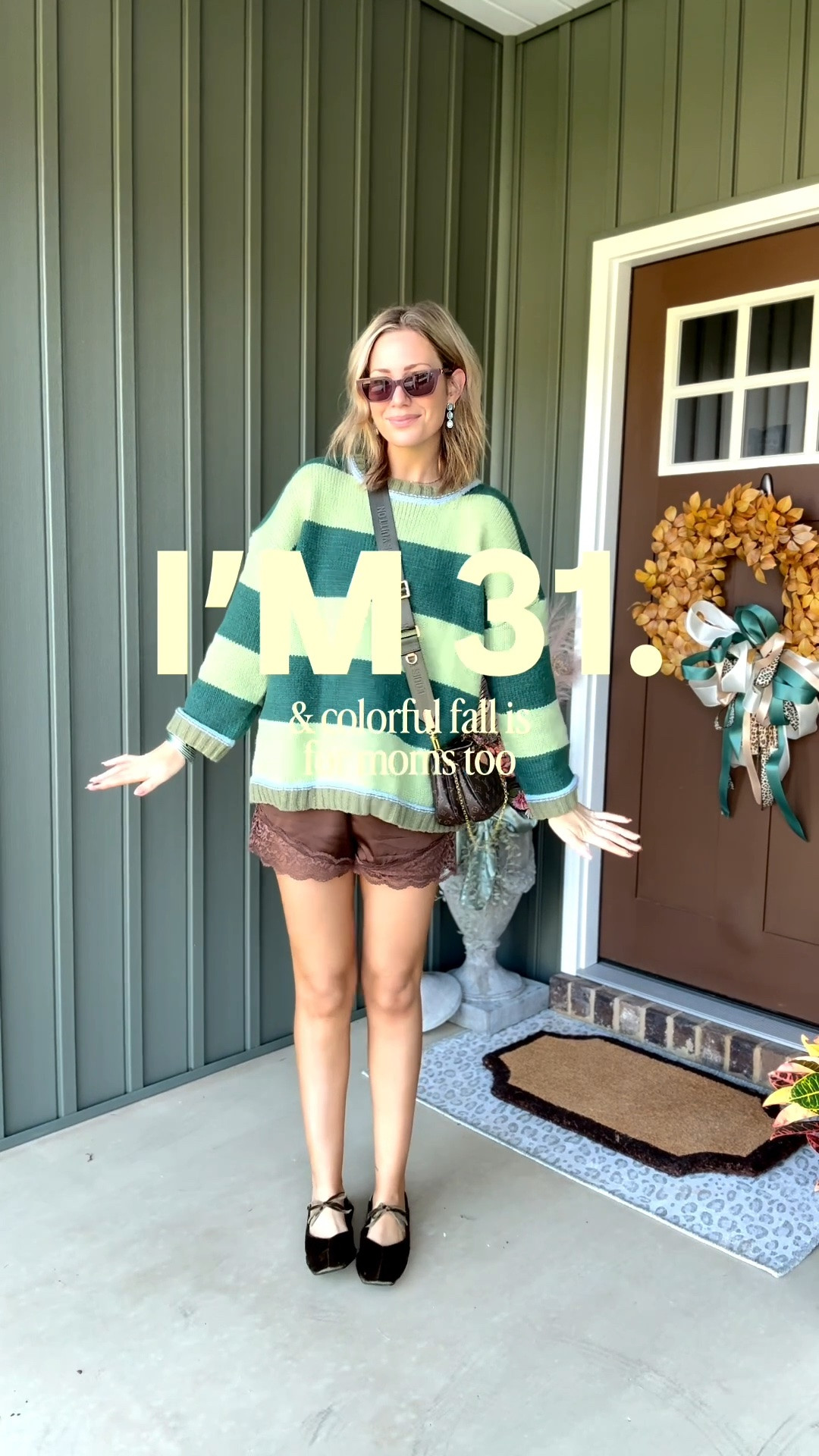 will always be here for an oversized sweater trend 🤓

fall style you can wear rn🫶🏼

these lace shorts will be going with every single sweater in my closet too🤭 get them in a size up for a little bit baggier look too🤩

Wearing a medium in my sweater and small in shorts🤍

#LTKdayinmylife #LTKgrwm #LTKootd