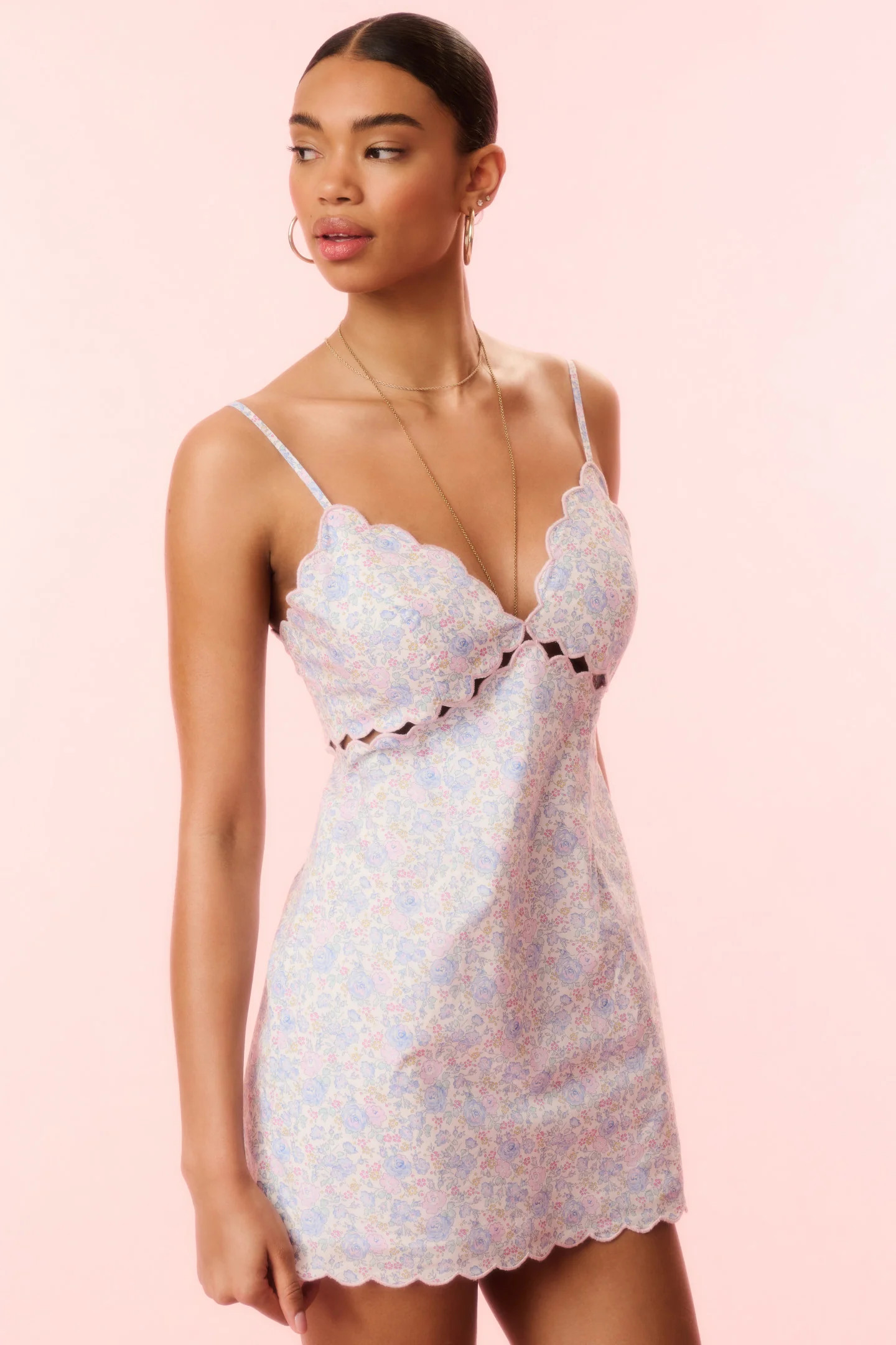 Sydow Liberty Fabric Mini Dress | LoveShackFancy