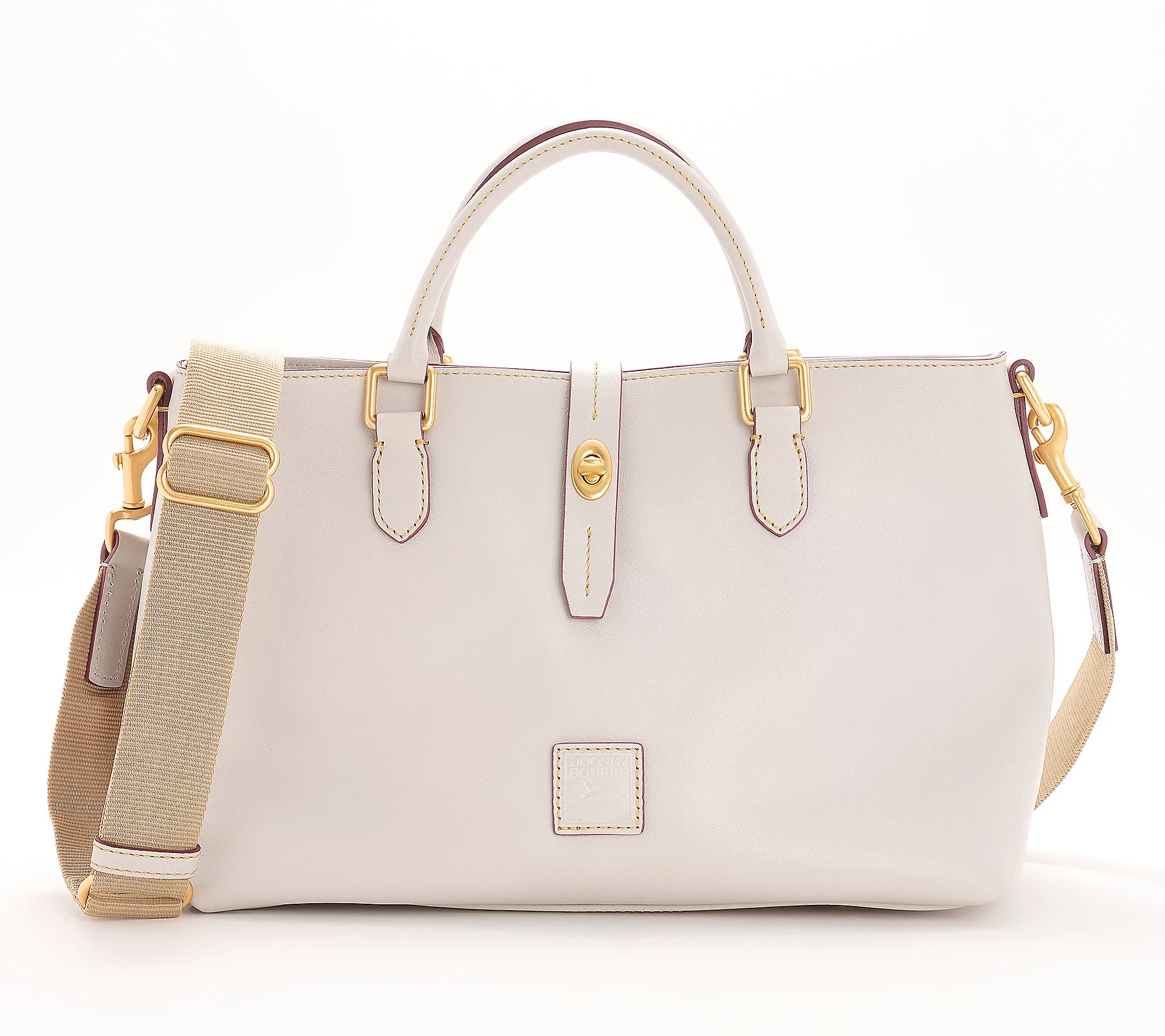 Dooney & Bourke Florentine Leather Large Satchel | QVC