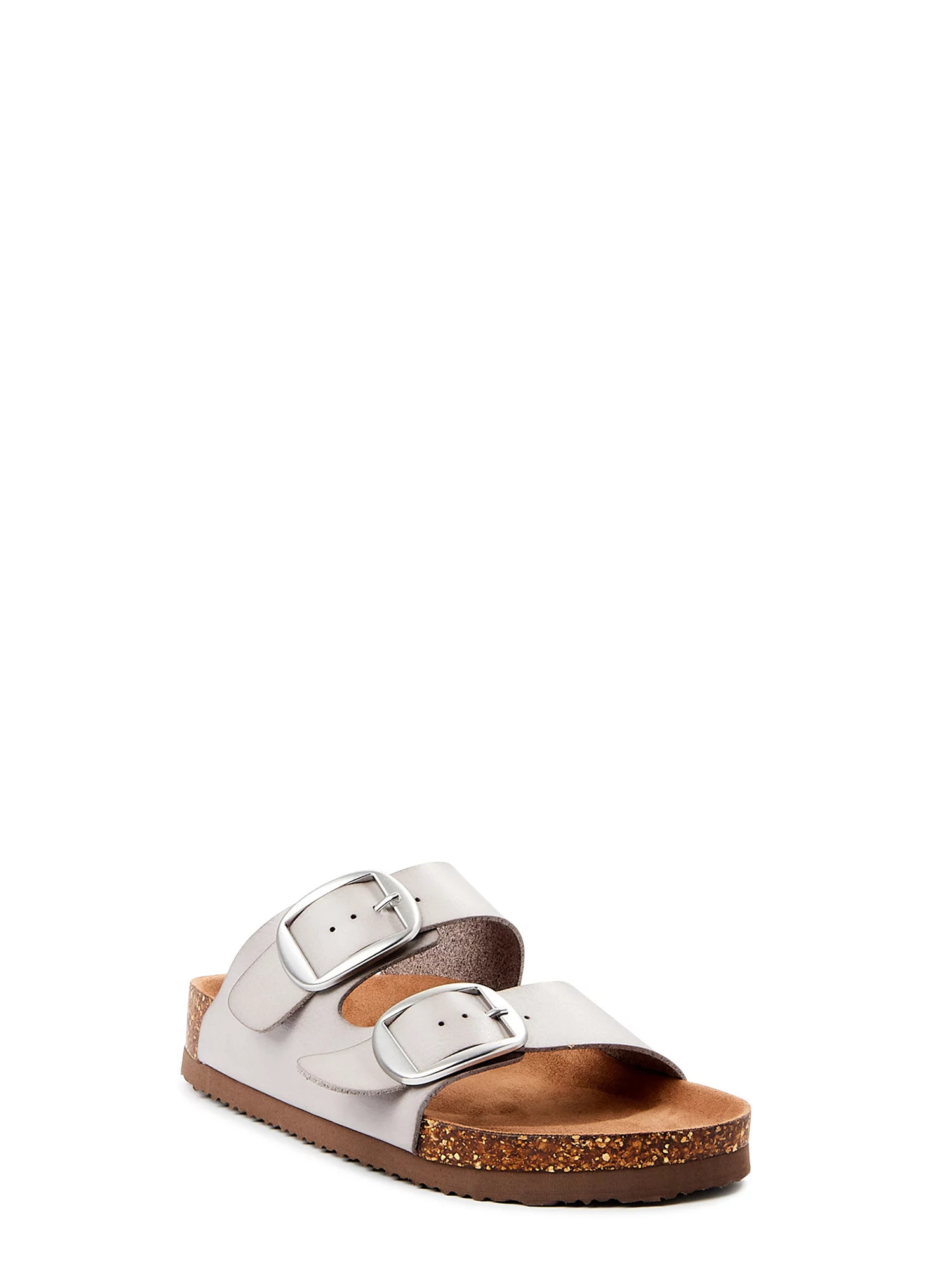 Time and Tru Women's Footbed Slide Sandals | Walmart (US)