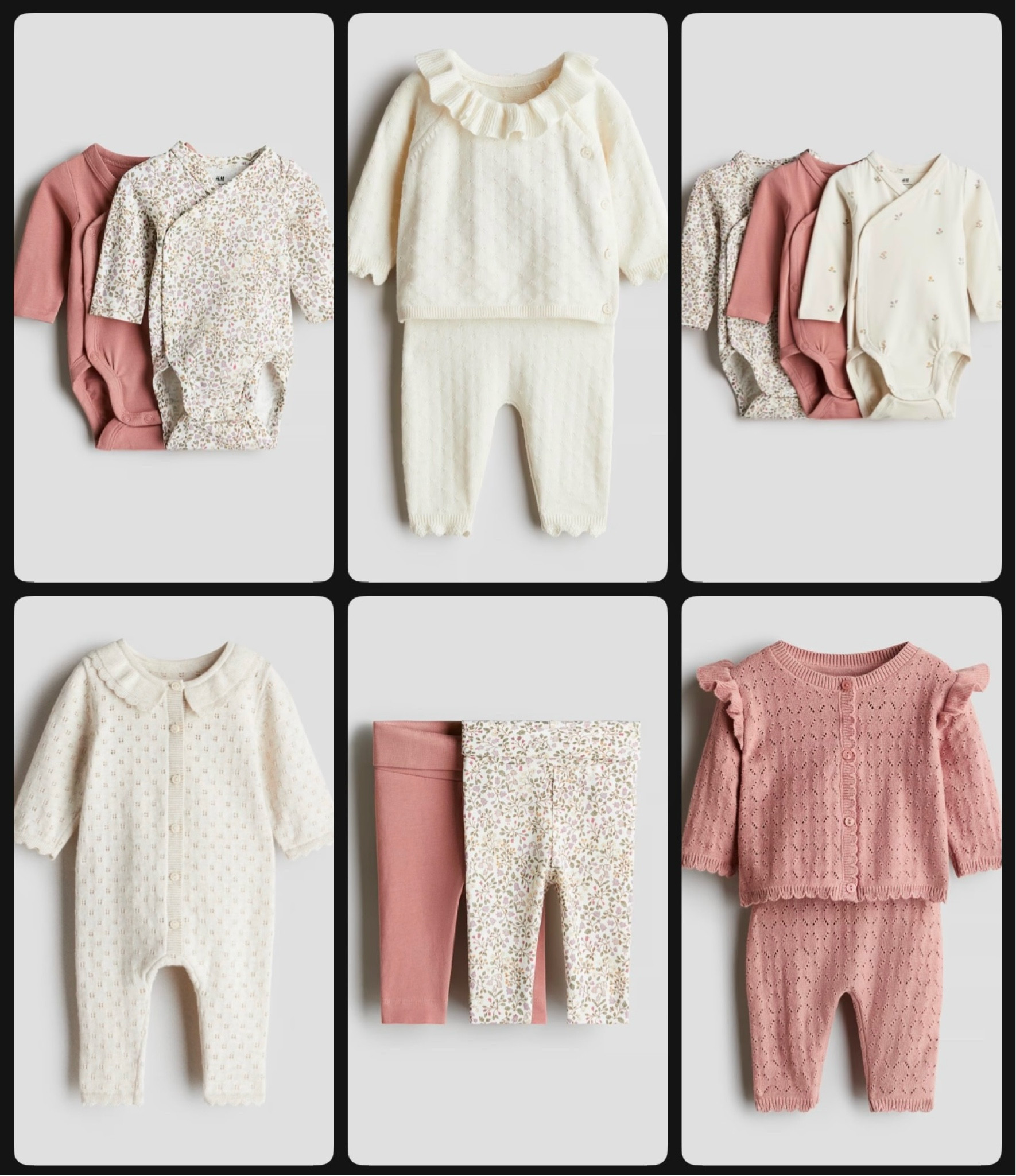 Dusky pinks for newborn and baby girls 

#LTKkids #LTKbaby #LTKuk