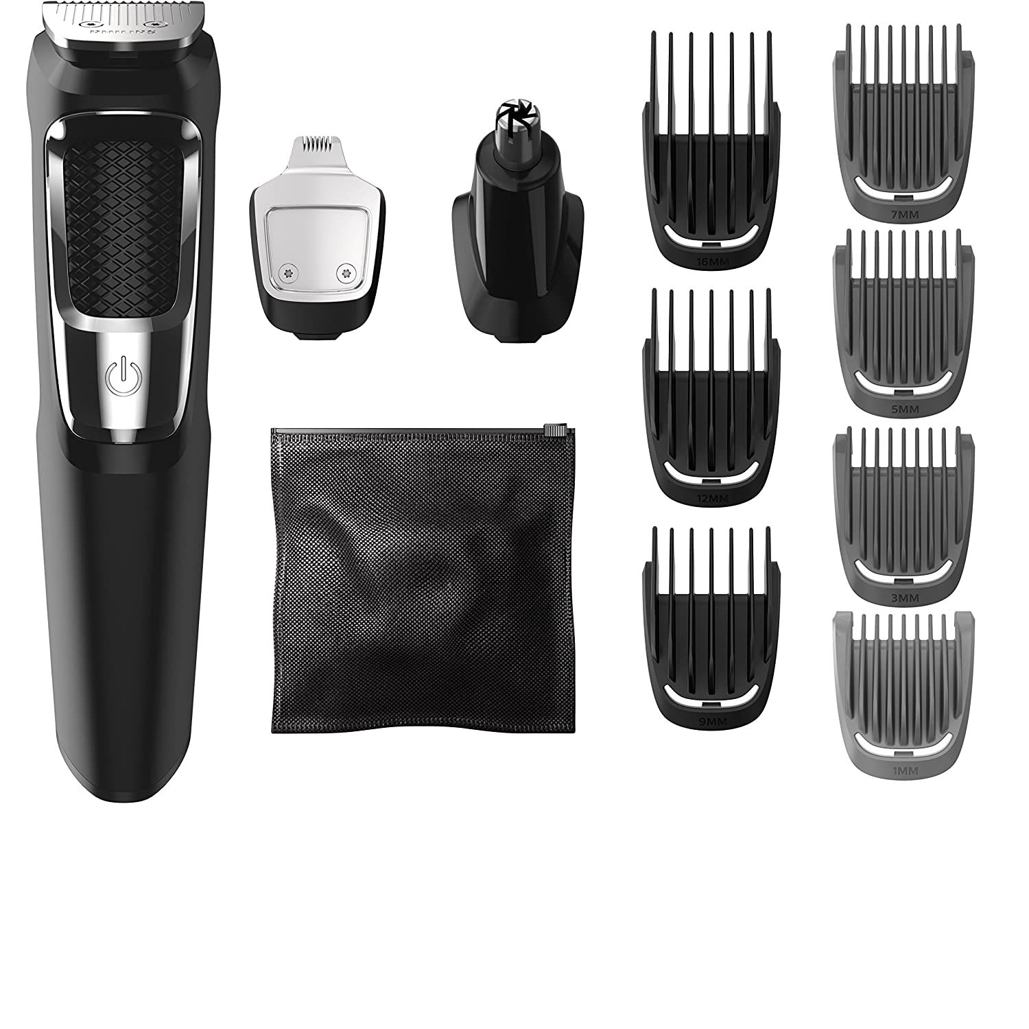 Philips Norelco MG3750 Multigroom All-In-One Series 3000, 13 attachment trimmer | Amazon (US)