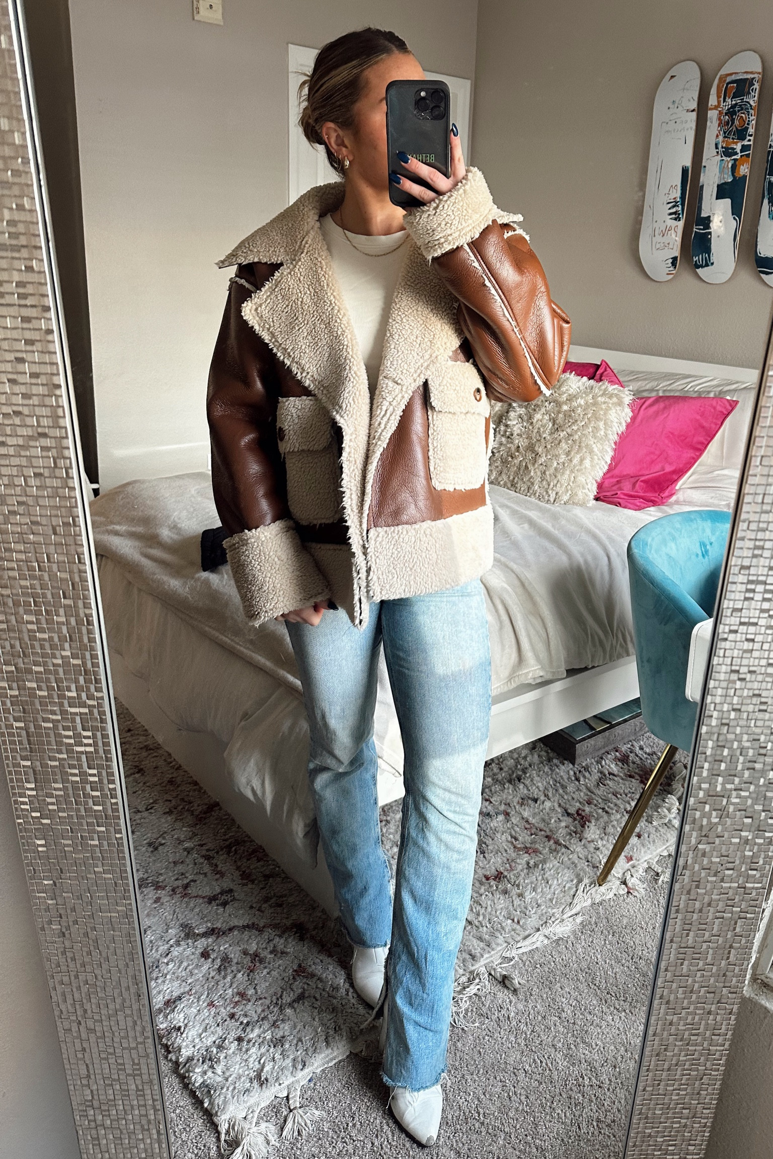 I love layering with this fur-lined jacket!

#LTKSeasonal