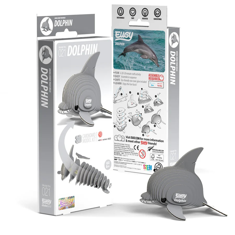 EUGY Dolphin 3D Puzzle | Safari LTD