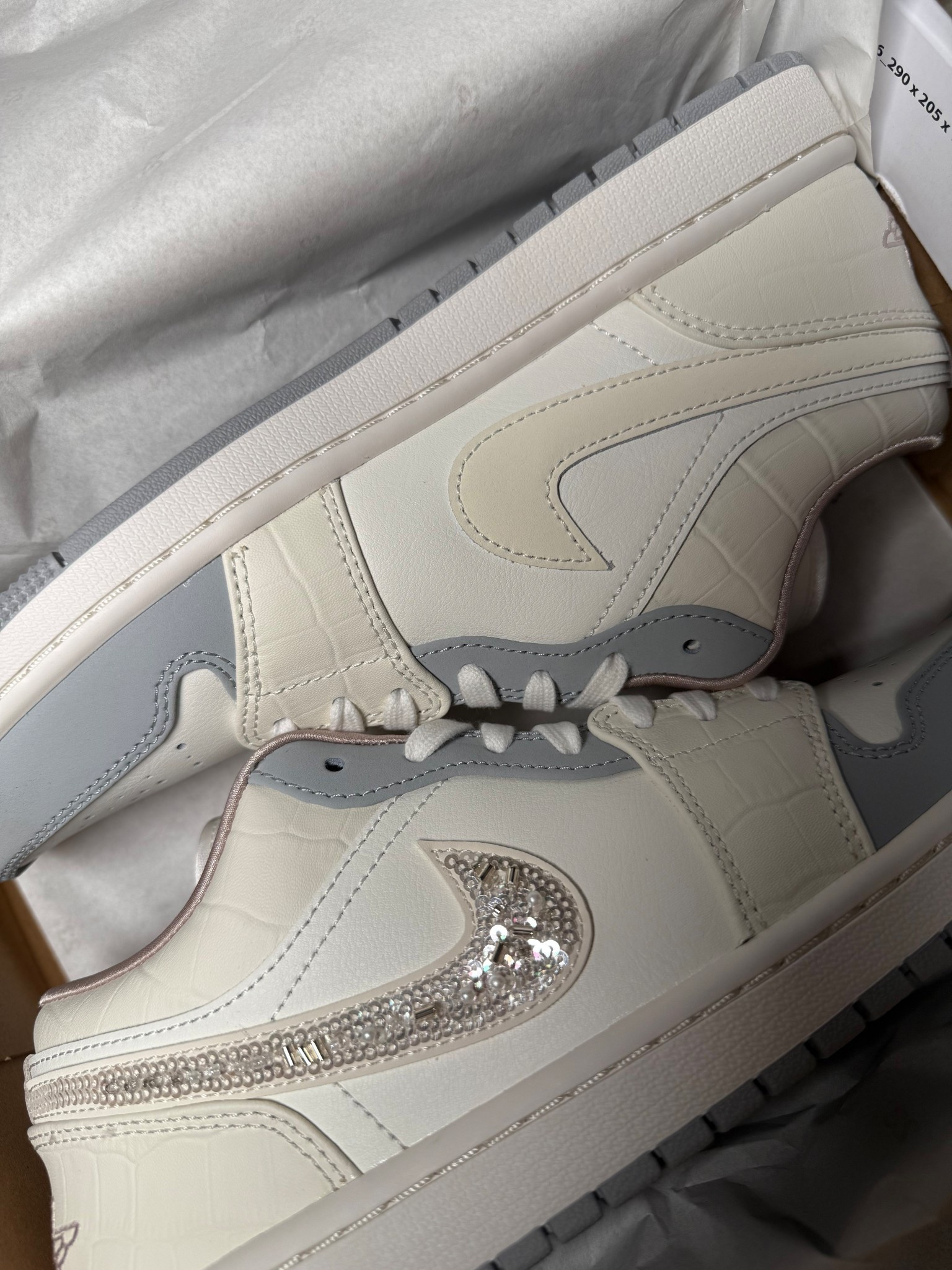 My second look sneakers for my wedding day! 