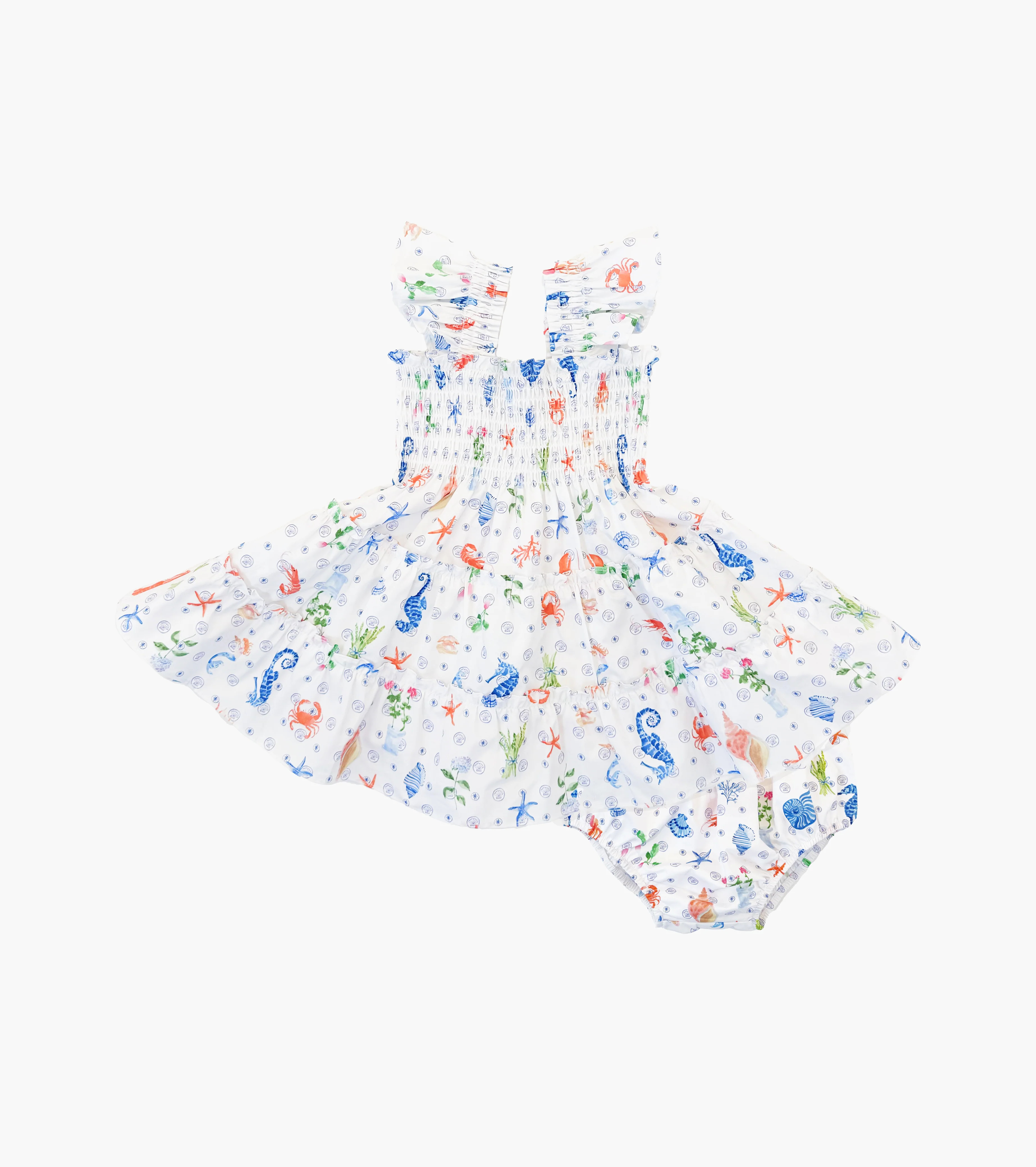 The Baby Ellie Nap Dress - Nantucket Seas Nantucket Seas / 18-24M | Hill House Home US