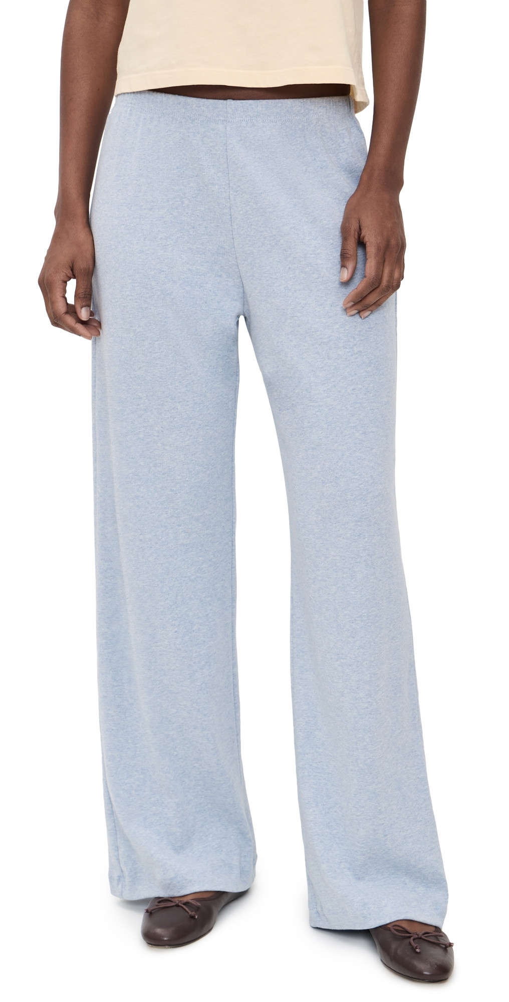 Leset Nando Lounge Pants Ciel Melange L | Shopbop
