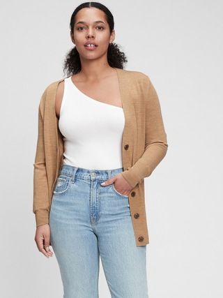 Merino Boyfriend Cardigan | Gap (US)