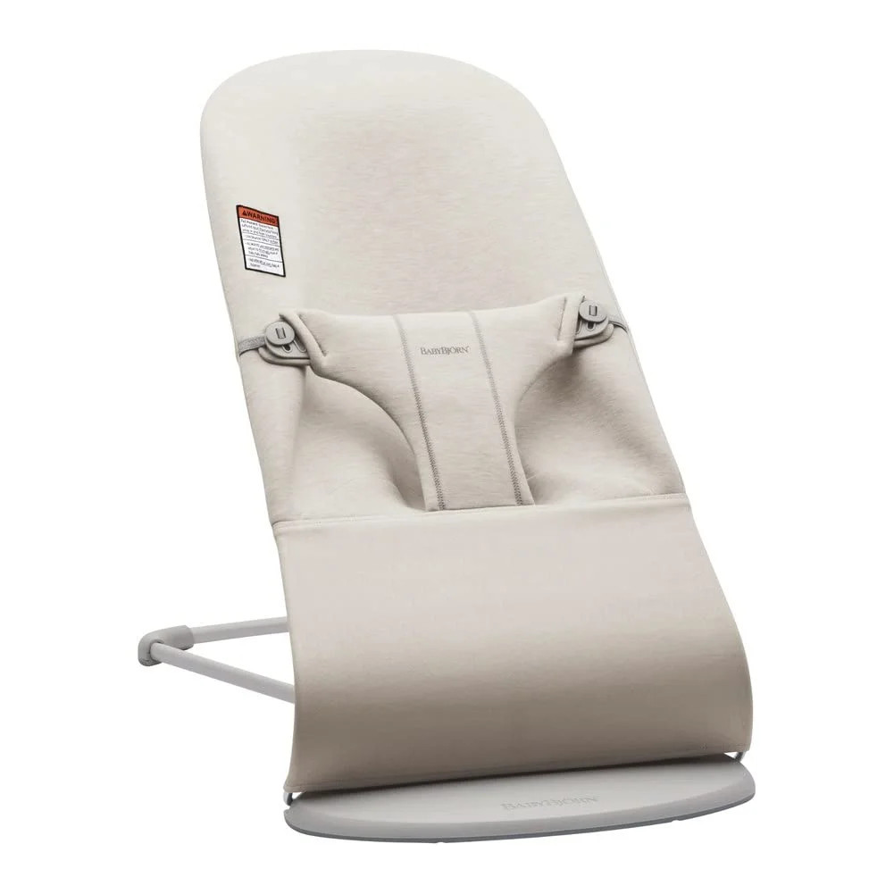 BabyBjorn Bouncer Bliss, 3D Jersey, Light Beige | Walmart (US)