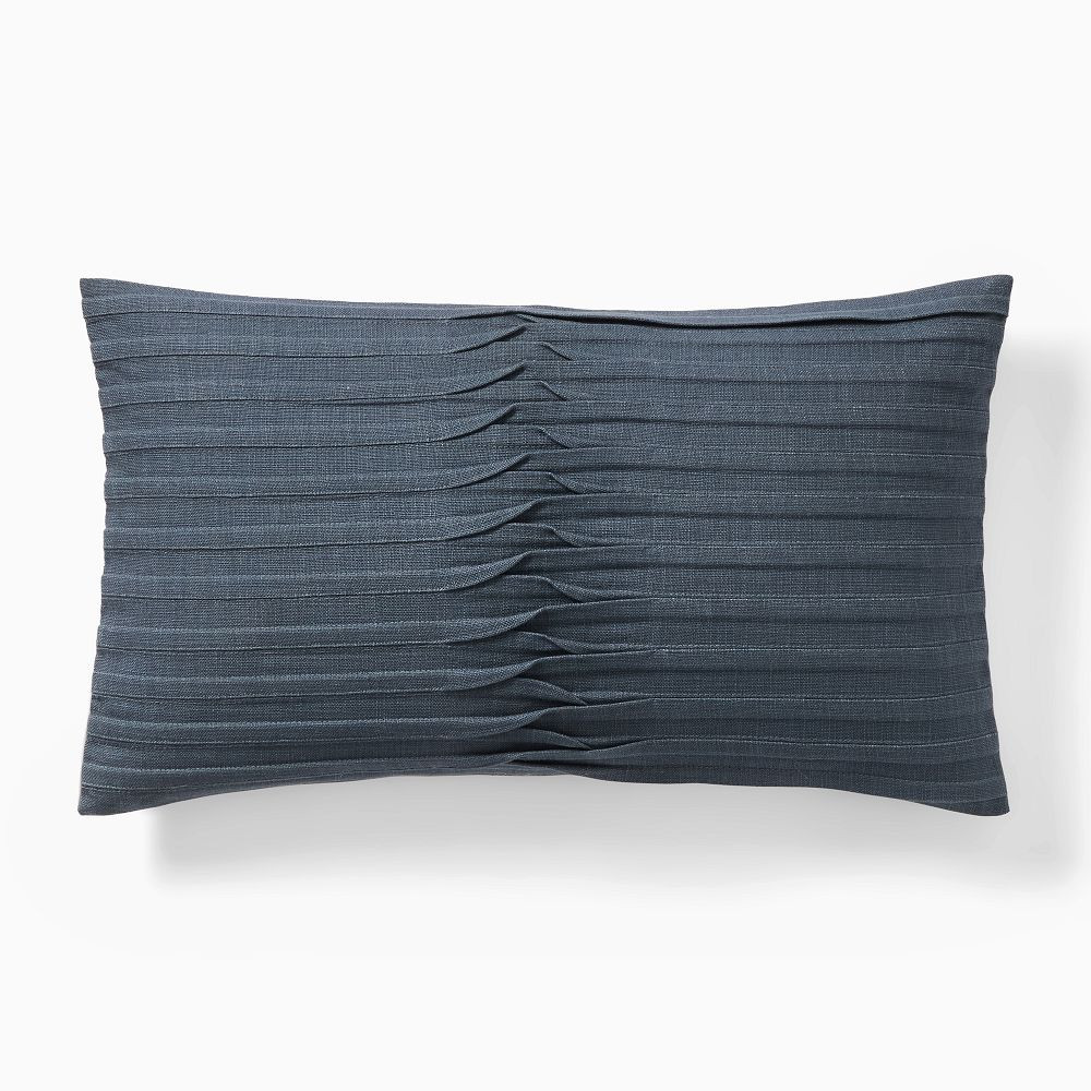 Centered Pleat Pillow Cover | West Elm (US)