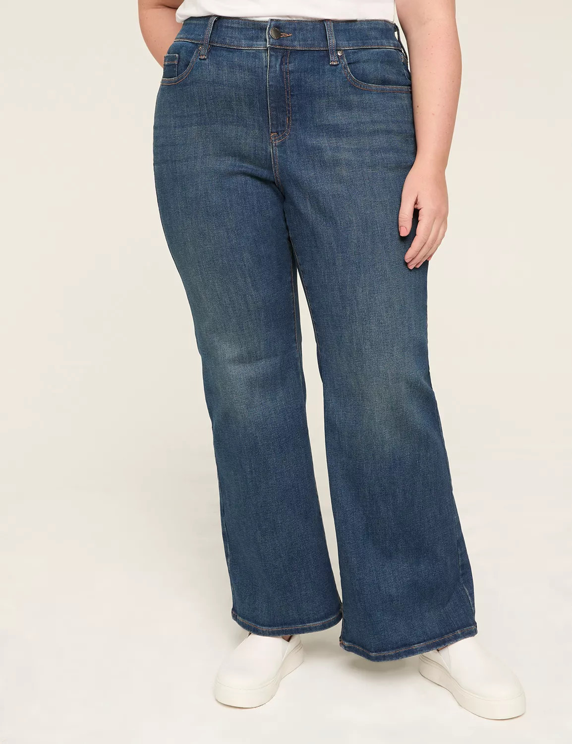 Curvy Fit High-Rise Boot Jean | Lane Bryant (US)