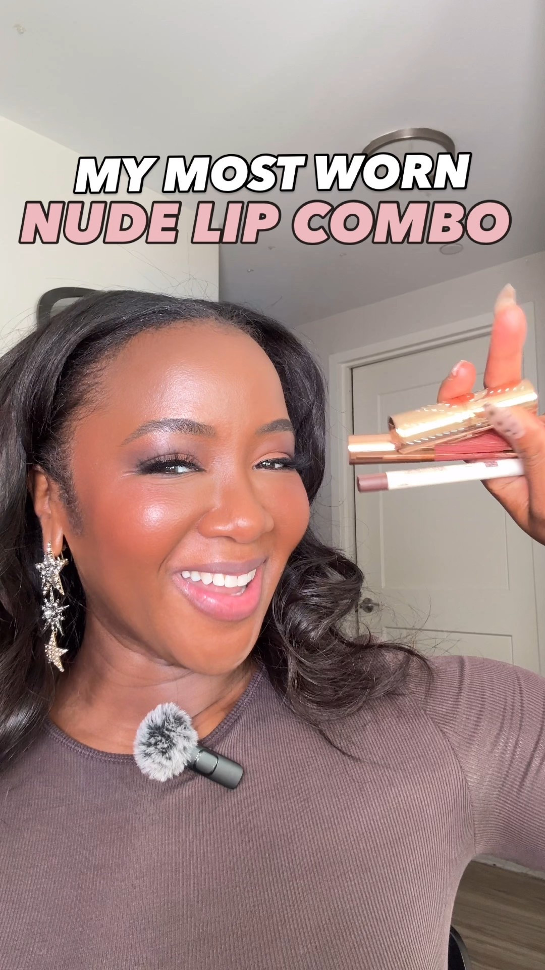 My most worn nude lip combo as of late:
Rom&nd lip matte in bitter mocha
Charlotte Tilbury Nude Romance lipstick
Chartlotte Tilbury Pillow Talk Nude Medium

#LTKBeauty #LTKFindsUnder50 #LTKOver40