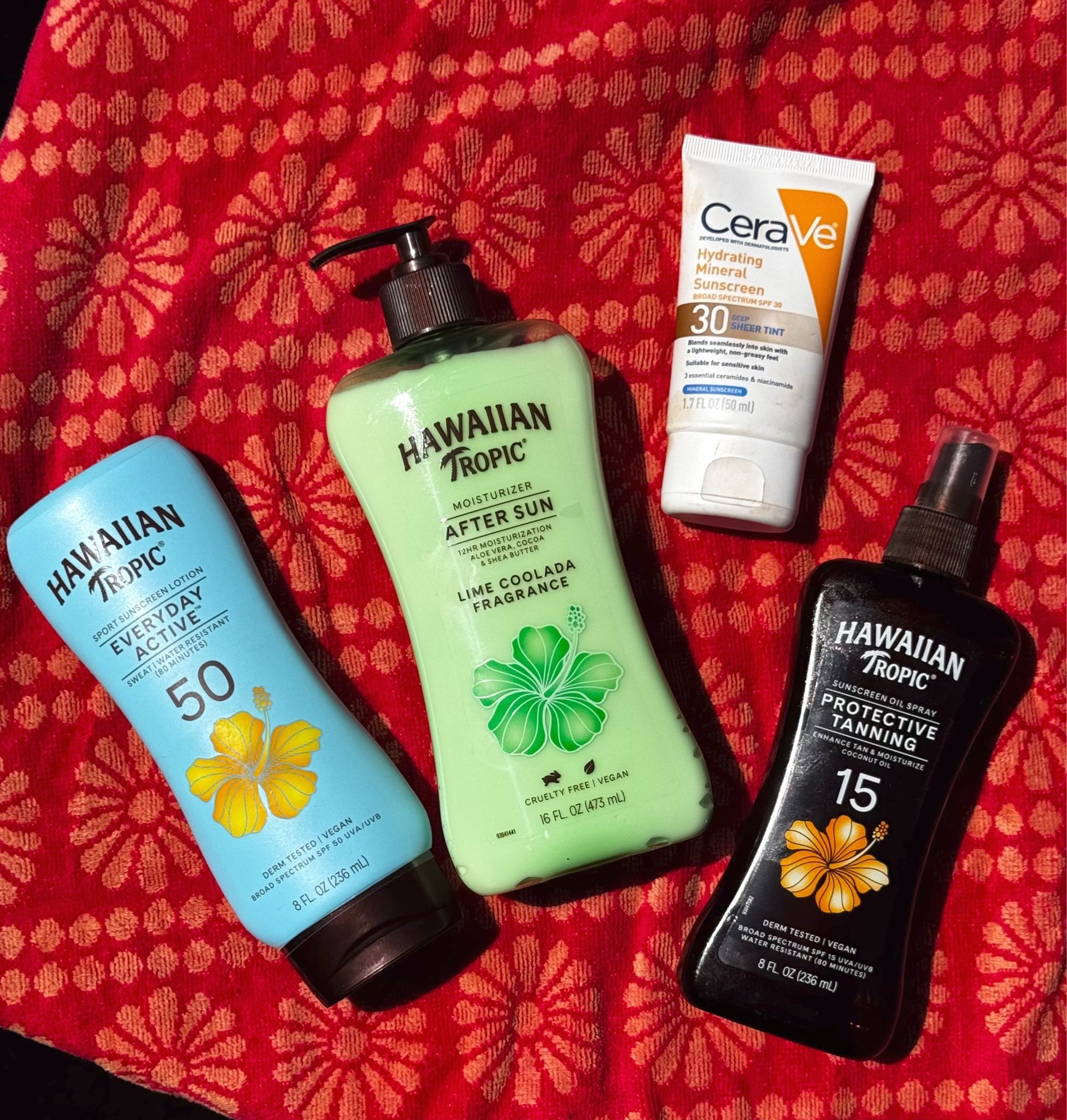 My favorite tanning products are on sale. Sunscreen, tanning oil and after sun lotion. They have the most amazing summer/beach smell

#LTKSaleAlert #LTKSwim #LTKTravel