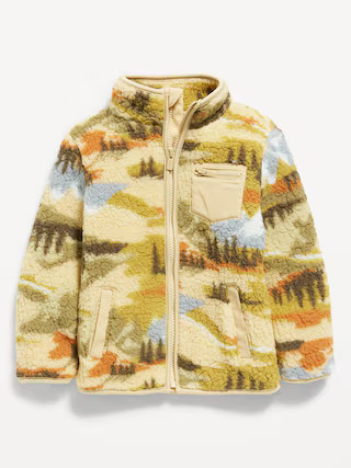 Sherpa Zip Jacket for Toddler Boys | Old Navy (US)