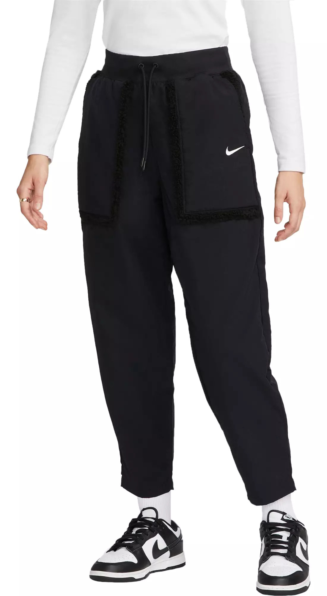 Nike Women's Sportswear Essential Woven High Rise Pants | Dick's Sporting Goods