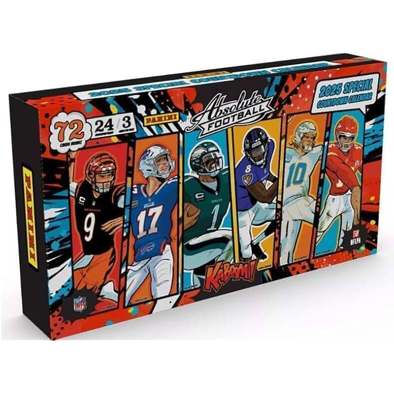2025 Panini Absolute Football Special Countdown Advent Calendar Kaboom | Amazon (US)