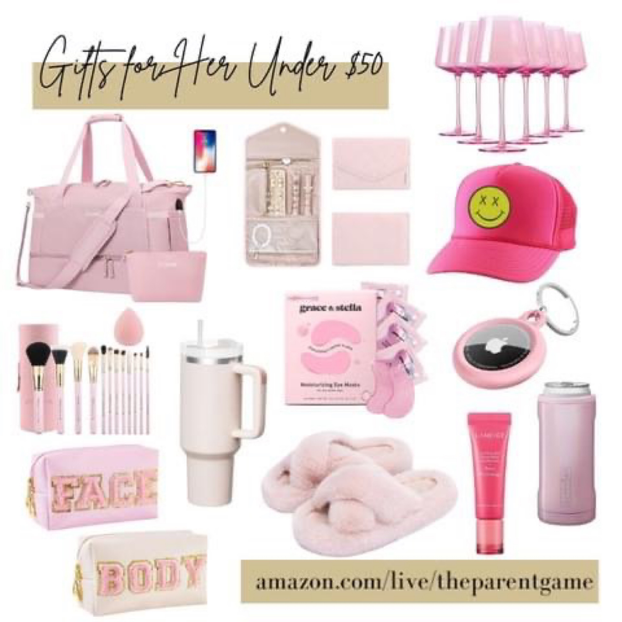 Amazon gift guides - amazon gifts for her under $50 - gifts under 50 - Christmas gift guide - amazon must haves - teen gift guide - gifts for teens - girls gift guide - pink gift ideas - birthday gifts for best friend - gifts for mom - gifts for mother in law - gifts for sister in law 

#LTKfindsunder50 #LTKGiftGuide #LTKHoliday