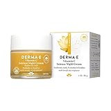 DERMA-E Vitamin C Intense Night Cream – Brightening and Hydrating Facial Skin Renewing Cream ... | Amazon (US)
