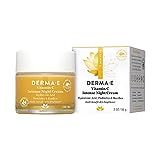 DERMA-E Vitamin C Intense Night Cream – Brightening and Hydrating Facial Skin Renewing Cream ... | Amazon (US)