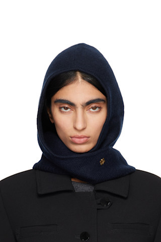 Navy Wool Balaclava | SSENSE