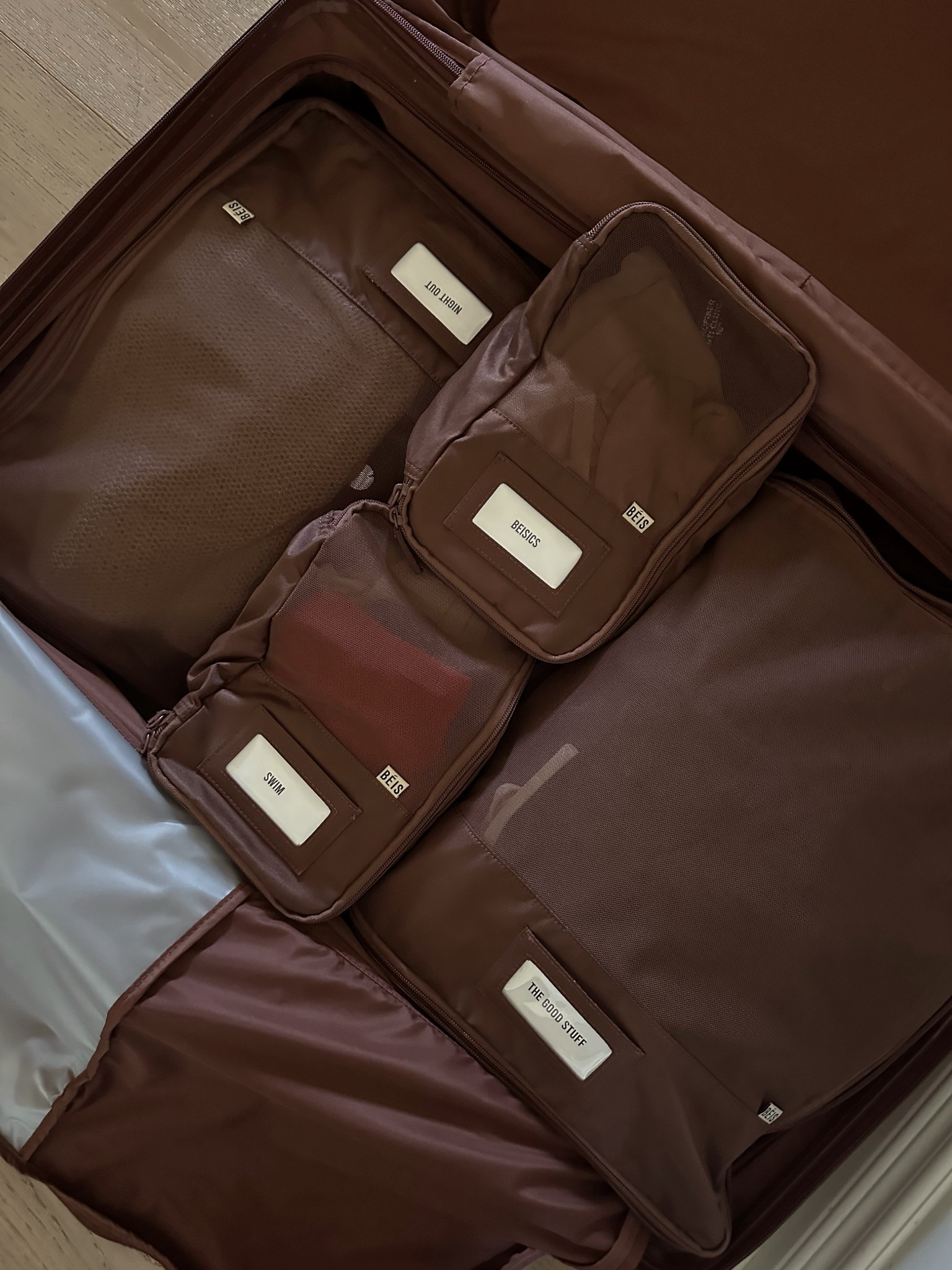 Best packing cubes. Roomy and great quality love that you can label them 
@beistravel 