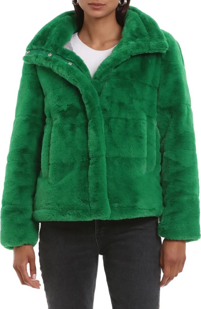 Faux Fur Puffer Jacket | Nordstrom Rack