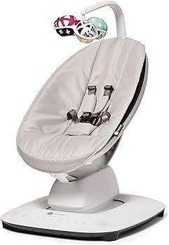 4moms MamaRoo Multi-Motion Baby Swing, Bluetooth Enabled with 5 Unique Motions, Grey | Amazon (US)