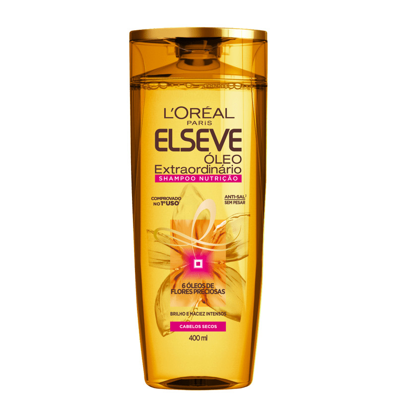 Elseve L'Oréal Paris Óleo Extraordinário
        
              - Shampoo 400ml | Beleza Na Web (BR)