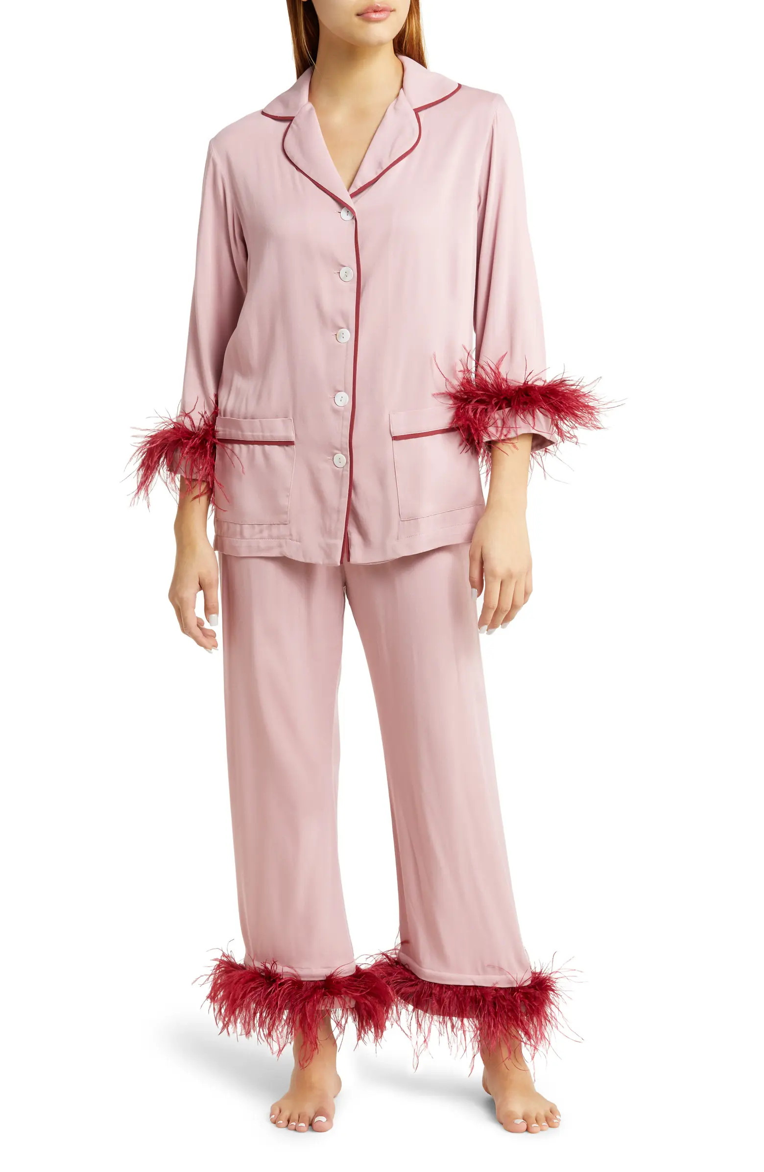 Sleeper Party Double Feather Pajamas | Nordstrom | Nordstrom