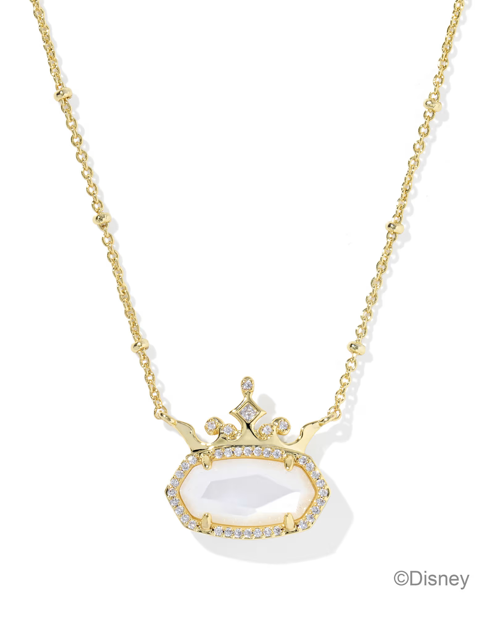 Disney | Kendra Scott Elisa Princess Gold Short Pendant Necklace | Kendra Scott | Kendra Scott