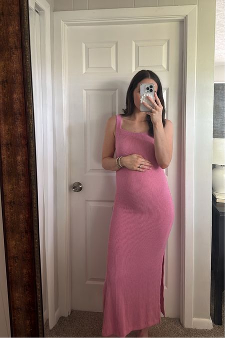 Wearing size small! Mother’s Day, summer dress, wedding guest, midi dress, bump friendly, dressing the bump, maternity style, maxi dress

#LTKbump #LTKSeasonal #LTKfit