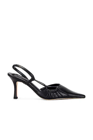 Tony Bianco Sakai Slingback Pump in Black Nappa from Revolve.com | Revolve Clothing (Global)