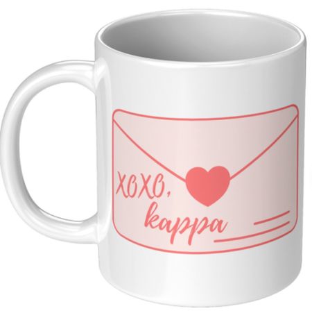 Kappa Kappa Gamma Coffee Mug - Kappa Kappa Gamma Valentine's Day Gift, Kappa Kappa Gamma Big/Little Gift Ideas, Kappa Kappa Gamma Merch Idea