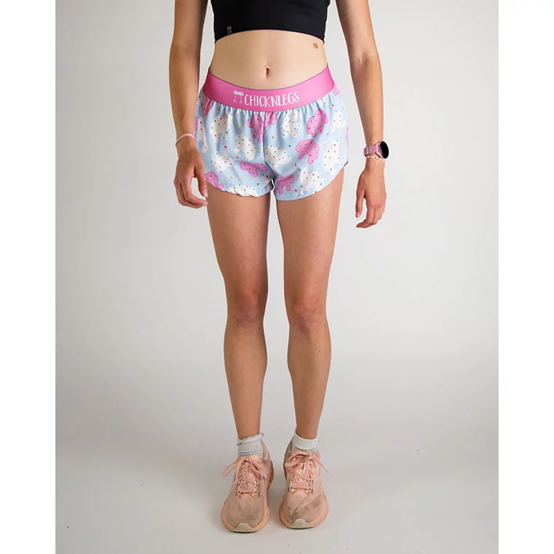 Chicknlegs Women's Animal Cookies Split Shorts 1.5 in | Academy Sports + Outdoors