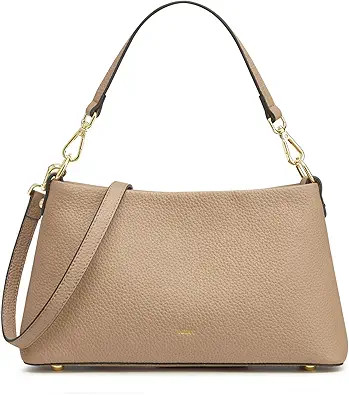 Kattee Genuine Leather Crossbody Bags for Women 2026 Trendy, Small Tote Purses Shoulder Handbags ... | Amazon (US)