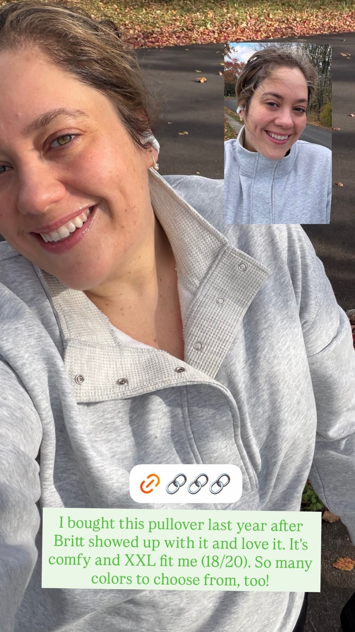 This is still on sale from Prime Days (29% off)! It’s SO comfy and the perfect cozy oversized pullover. I also love the snap closure neck. I took an XXL and it fit true to size (I’m an 18/20). Comes in lots of different colors too!

#LTKSaleAlert #LTKPlusSize #LTKMidsize