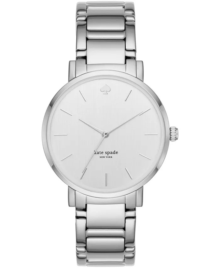 Women's Gramercy Three-Hand Silver-Tone Alloy Watch 38mm, KSW9014 | Macy's
