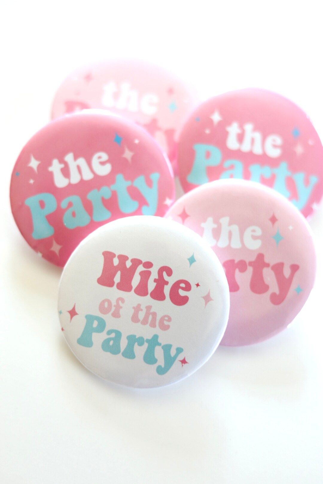 Wife of the Party Buttons  Wife of the Party Bachelorette - Etsy | Etsy (US)