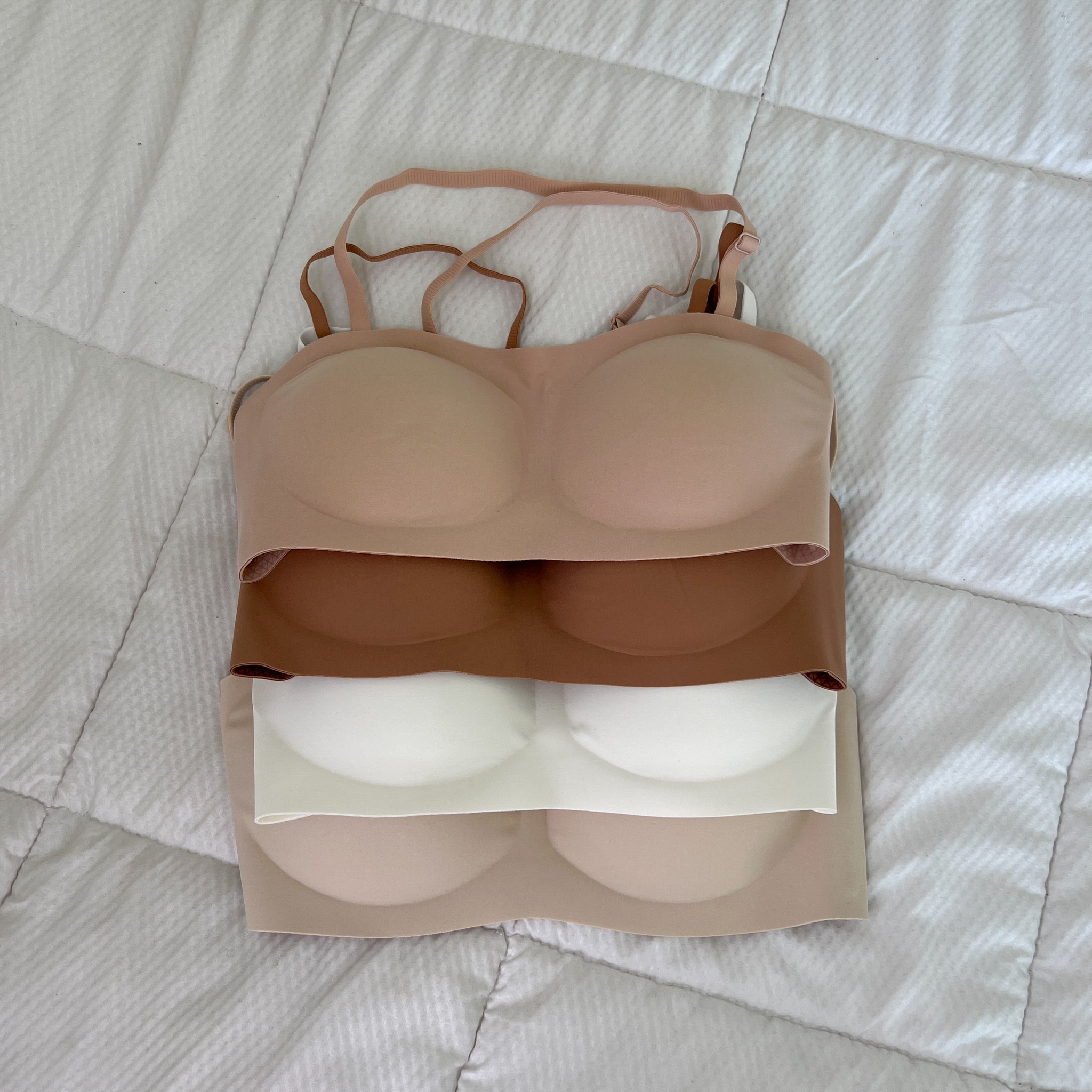 Amazon seamless wireless convertible everyday bras 

#LTKHome #LTKFindsUnder50 #LTKStyleTip