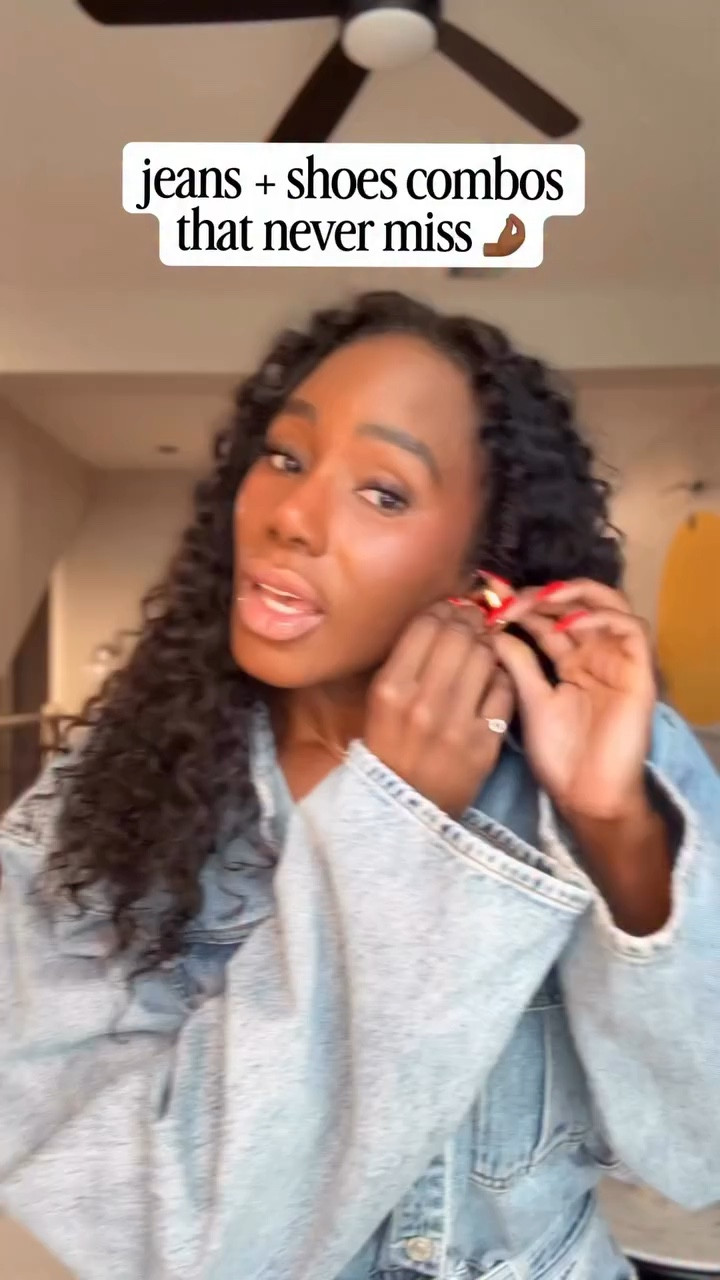 What shoes 👠 to wear with which jeans👖? Here’s your cheat sheet! What jeans + shoes combos do you swear by?

#jeansoutfit #styleadvice #styletips #outfitideas #denimoutfit