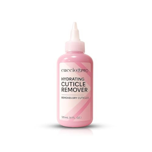 Cuccio Pro Hydrating Cuticle Remover 4 fl oz – Professional Fast-Acting Cuticle Softener & Remover for Dry, Rough Cuticles, Moisturizing Lanolin-Infused Formula for Healthy Nails | Amazon (US)
