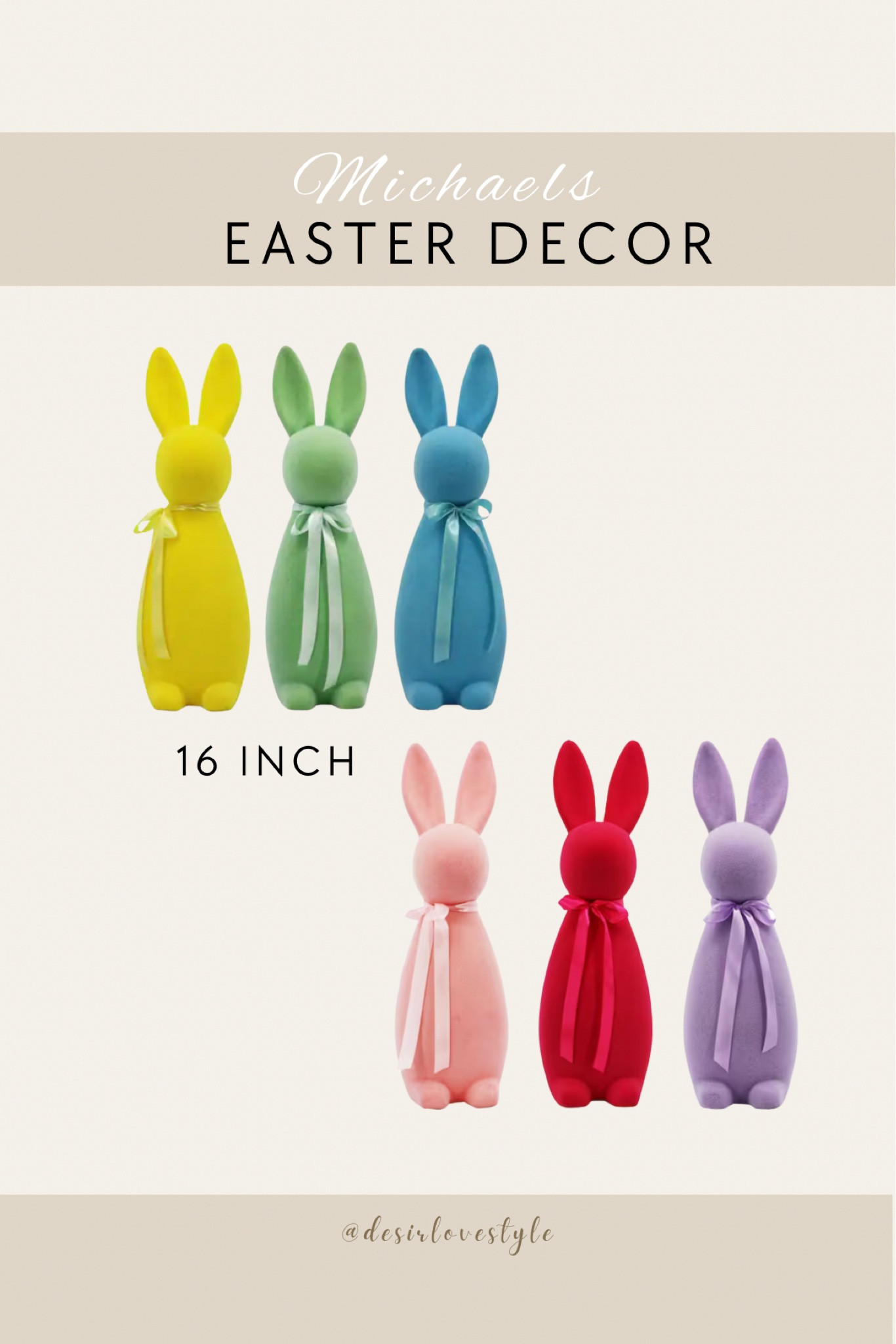 Flocked Easter Decor from Michaels

#LTKfamily #LTKhome #LTKSeasonal