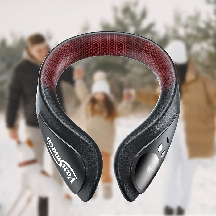 Portable Neck Warmer, Rechargeable Hand Warmers, Electric Neck Heater Heated Scarf Neck Wrap with... | Amazon (US)