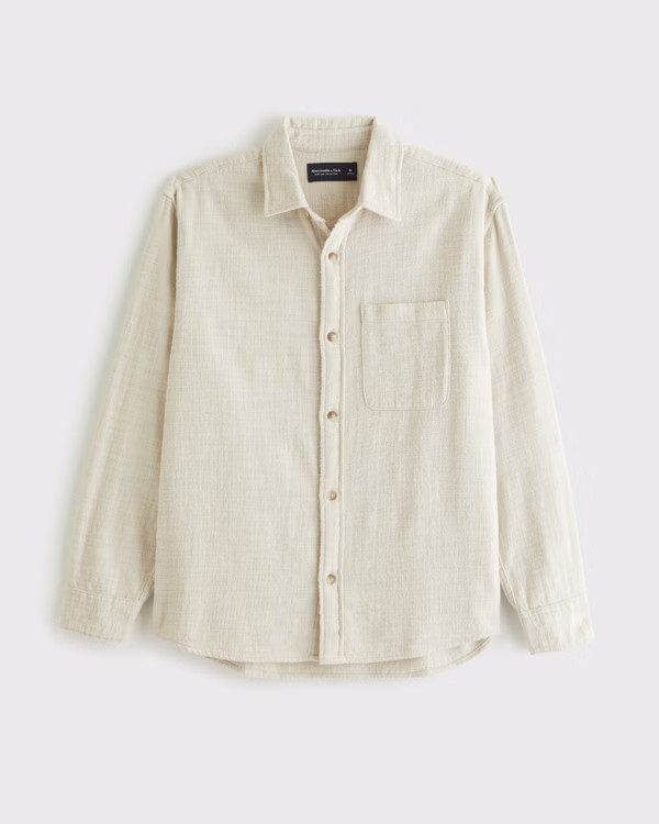 Slub Flannel | Abercrombie & Fitch (US)