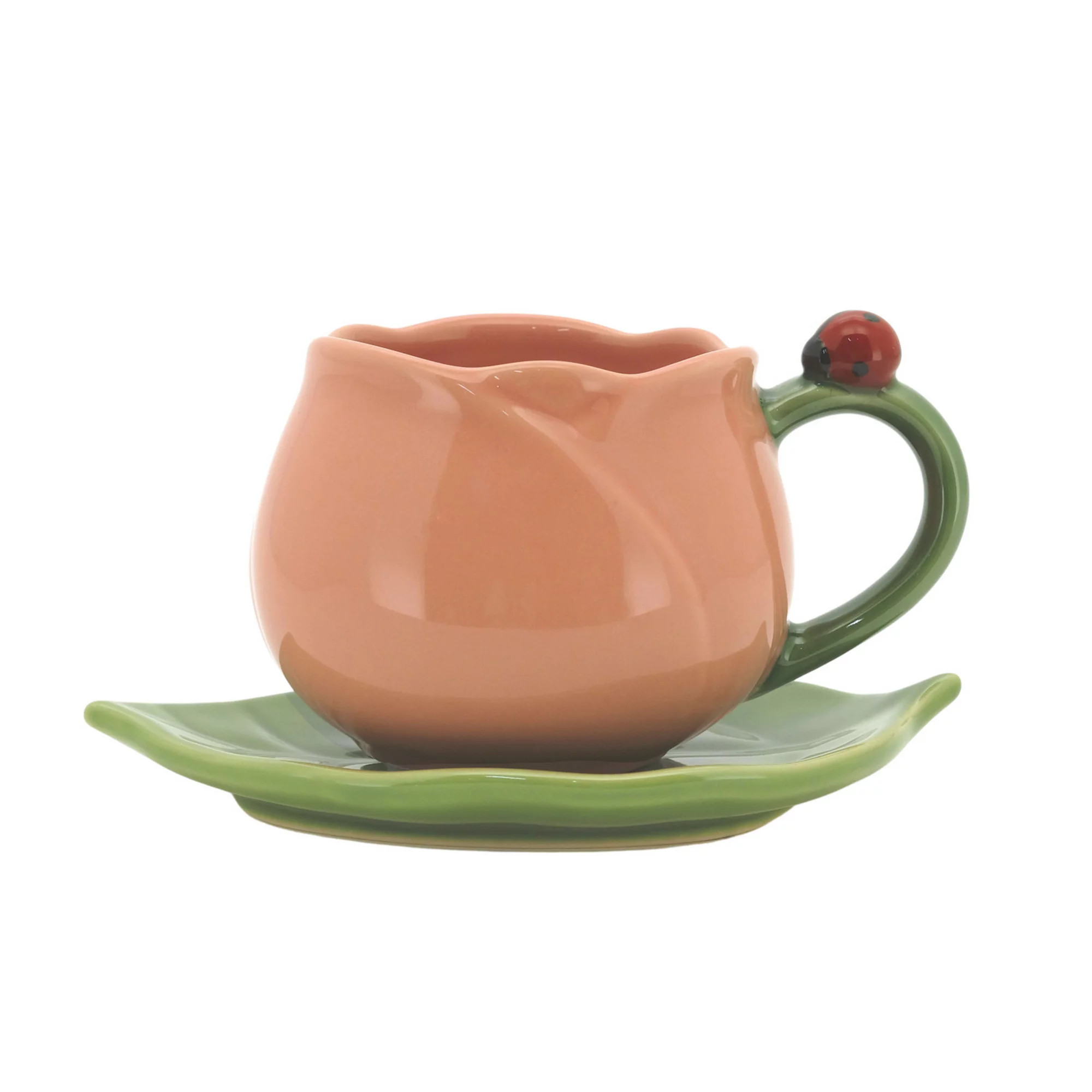Celebrate Together™ Spring 2-pc. Tulip Mug & Leaf Saucer Set | Kohl's
