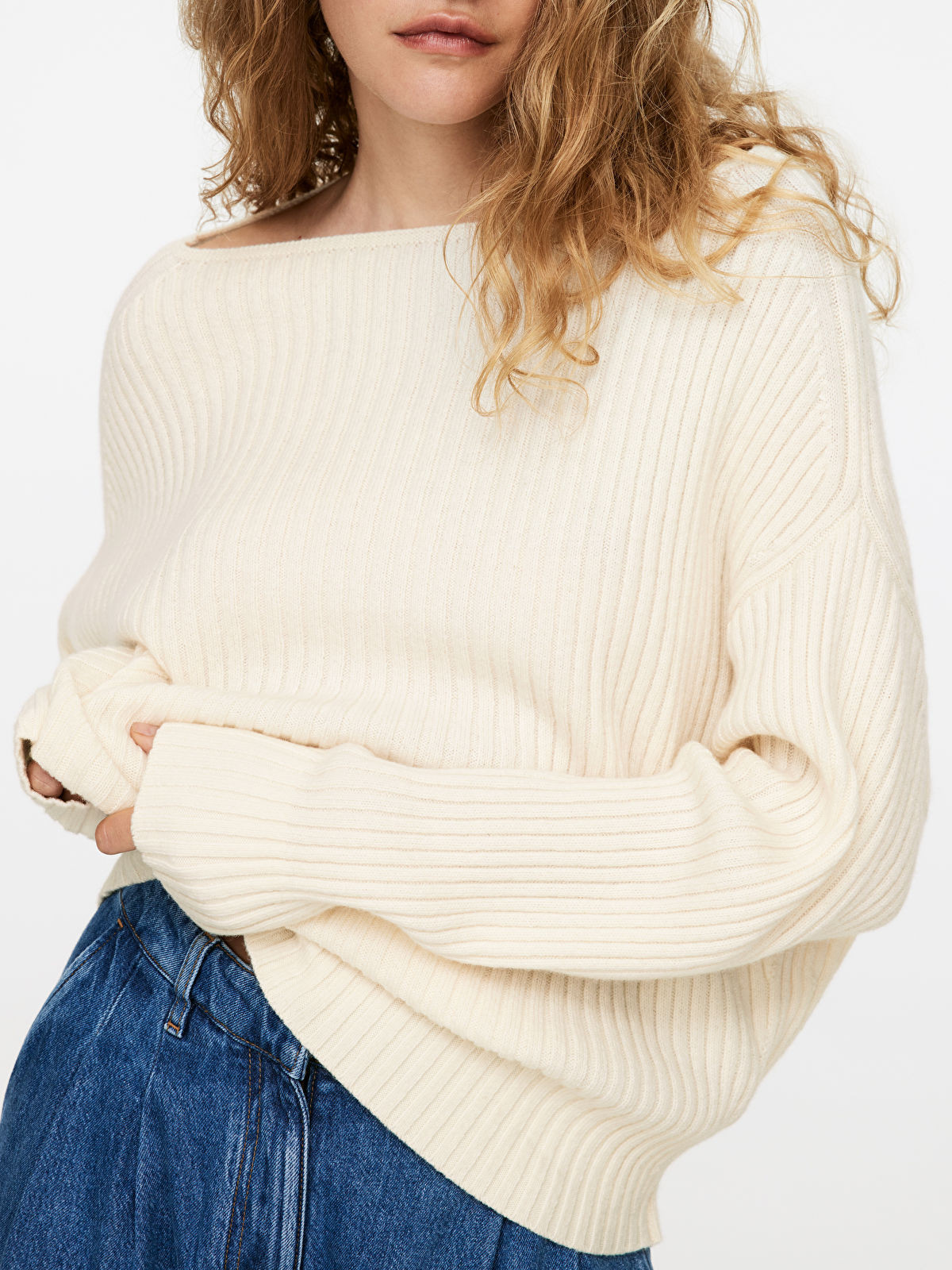 Rib Wool Jumper | ARKET (EU)