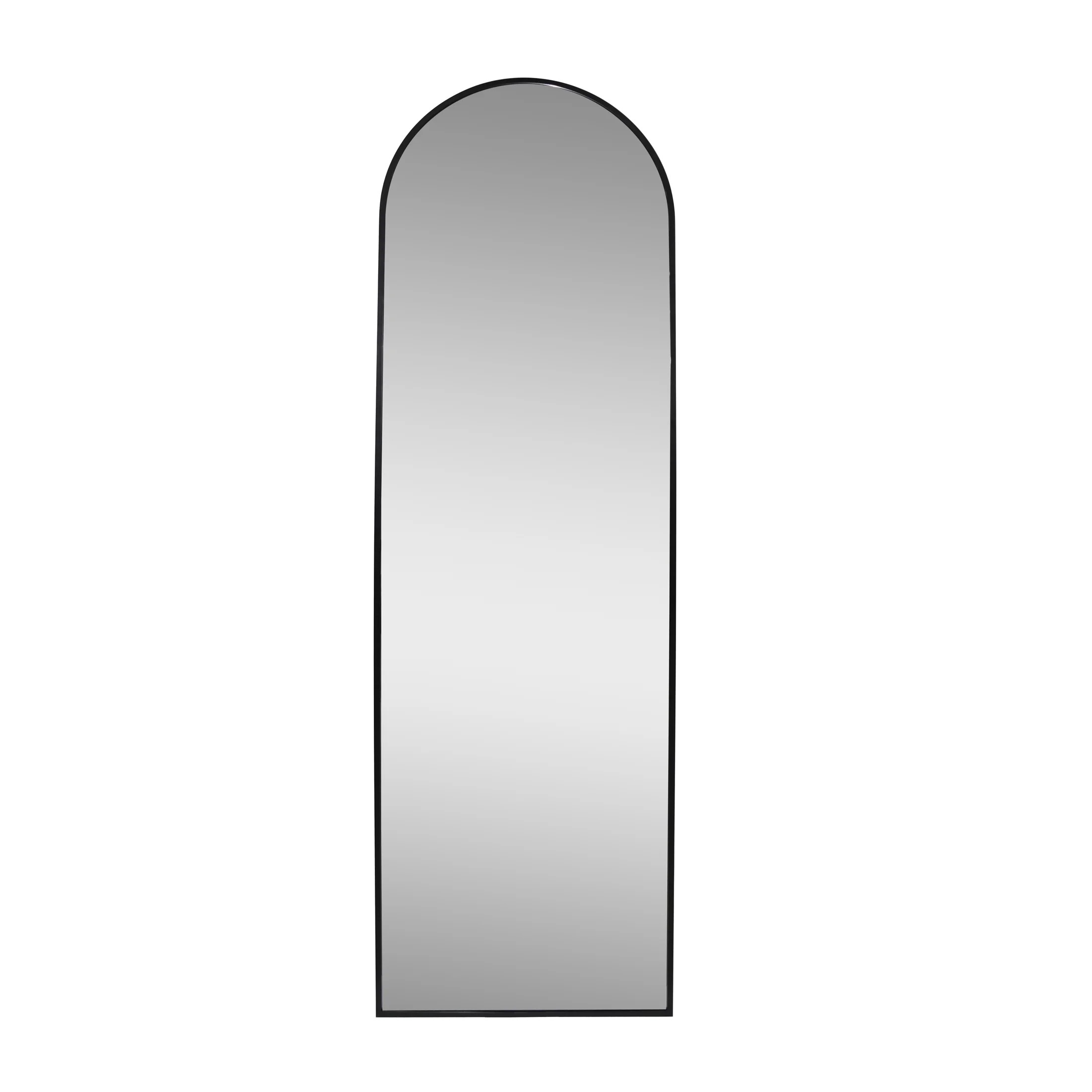 Better Homes & Garden 17"x 58" Modern Arch Aluminum Floor Easel Mirror, Black | Walmart (US)